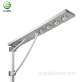 ارتفاع Lumen IP65 50watt 100watt 150watt 200watt COB متكامل الكل في مصباح شارع Solar Street LED واحد